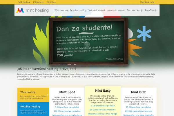 mint.rs site used Mint-webhosting