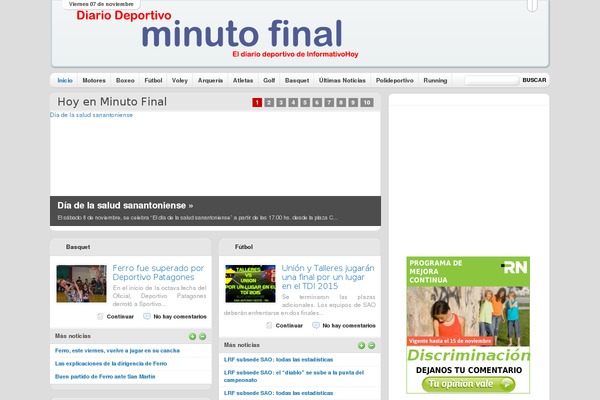 minutofinal.com.ar site used Minuto