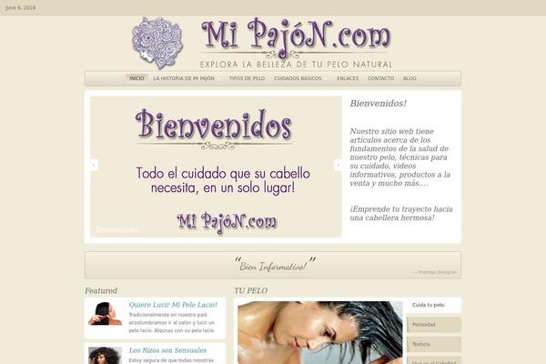 mipajon.com site used Mipajon-custom