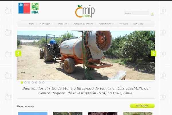 mipcitricos.cl site used Mip2