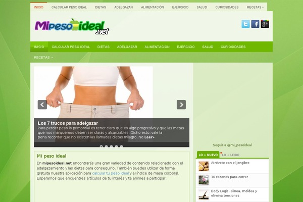 mipesoideal.net site used Weightlosswp