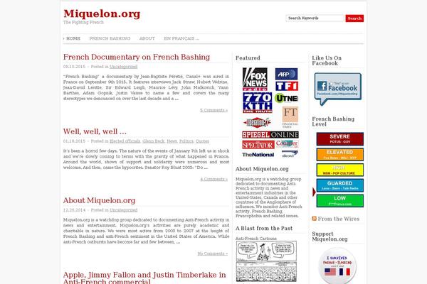 miquelon.org site used Newsup