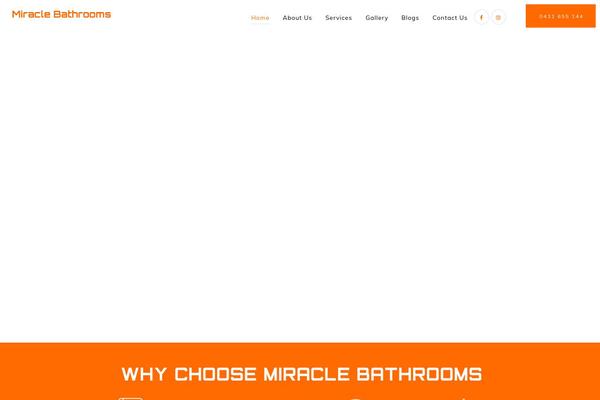 miraclebathrooms.com.au site used Miracle-child