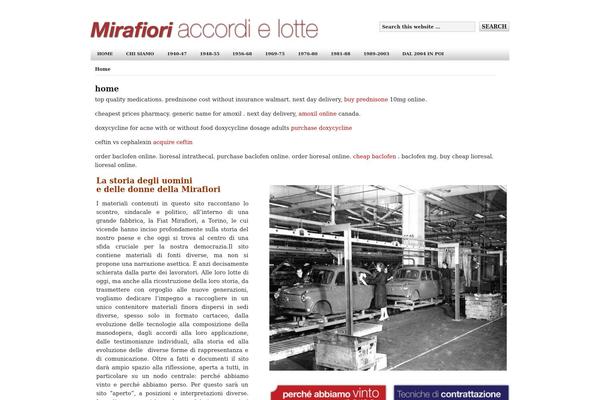 mirafiori-accordielotte.org site used Yootheme