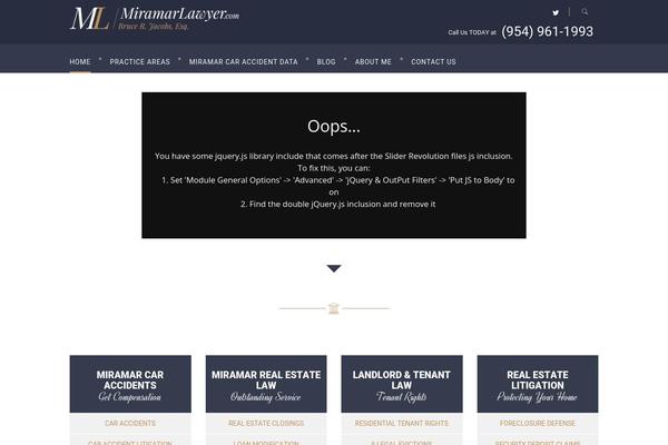 miramarlawyer.com site used Libero-child