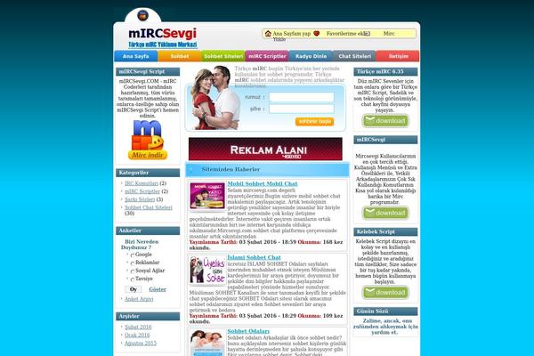mircsevgi.com site used Temasohbet