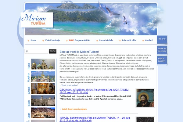 miriamturism.ro site used Travel-hub