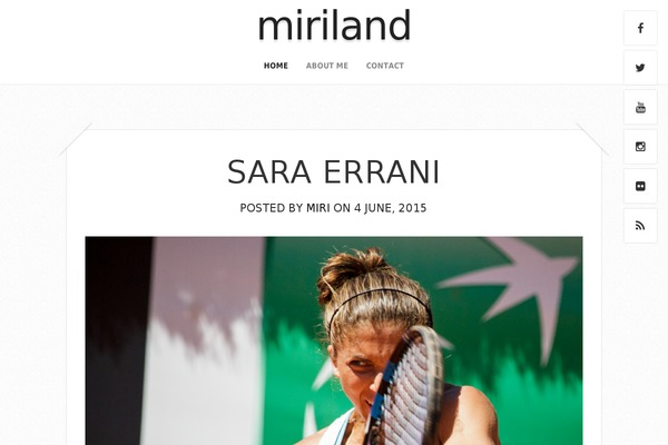 miriland.com site used Capture