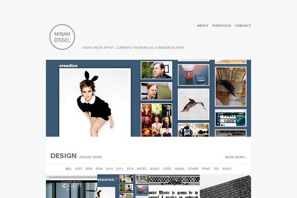 Flexible theme site design template sample