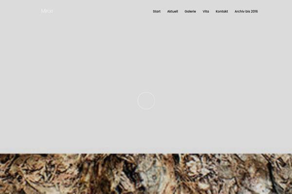 Stockholm Child theme site design template sample