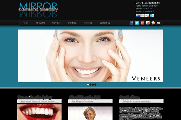 mirrorcosmeticdentistry.com site used Mirror