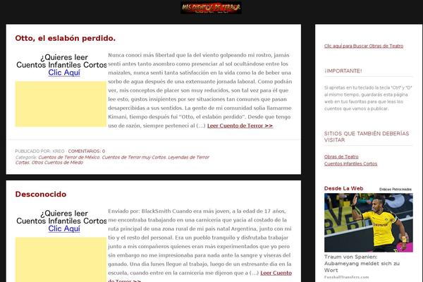miscuentosdeterror.com site used Herald