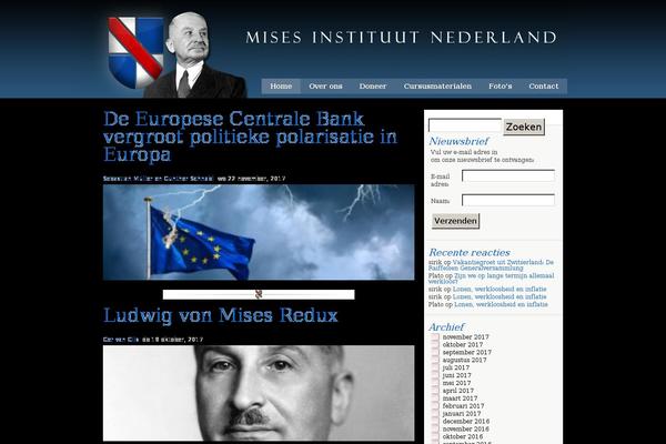 mises.nl site used Mises.se