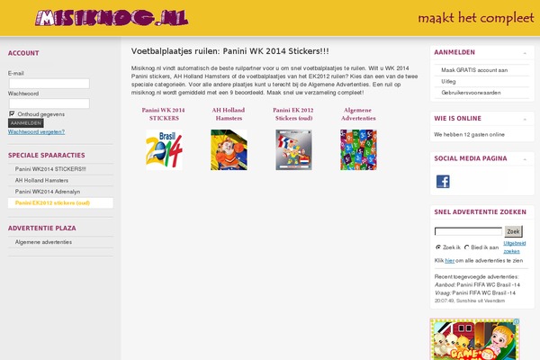 misiknog.nl site used Nisarg-child-theme