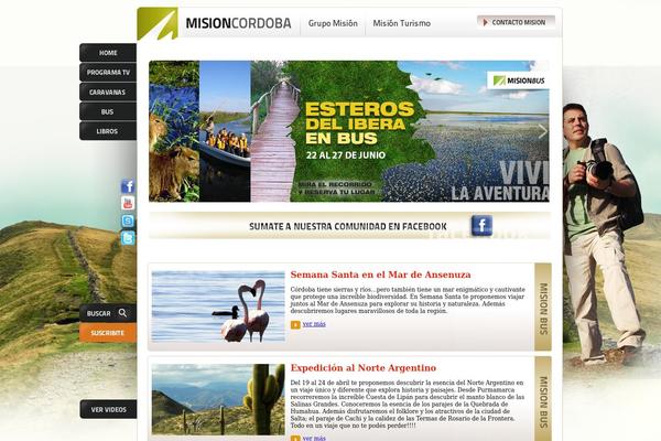 misioncordoba.tv site used Mision2.0