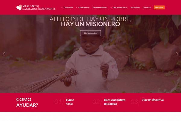 Philanthropy-parent theme site design template sample