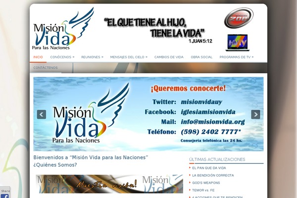 misionvida.org site used Techzone