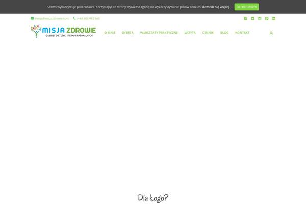 Healthcoach theme site design template sample