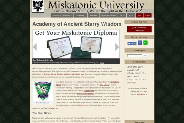 miskatonic-university.org site used BP-Default