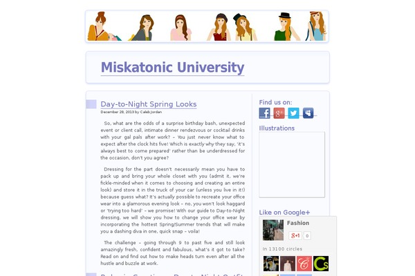 miskatonic.net site used Modern-Blue