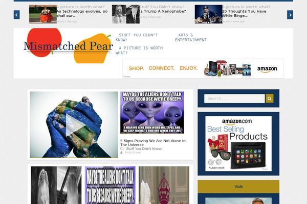 mismatchedpear.com site used ClesarMedia