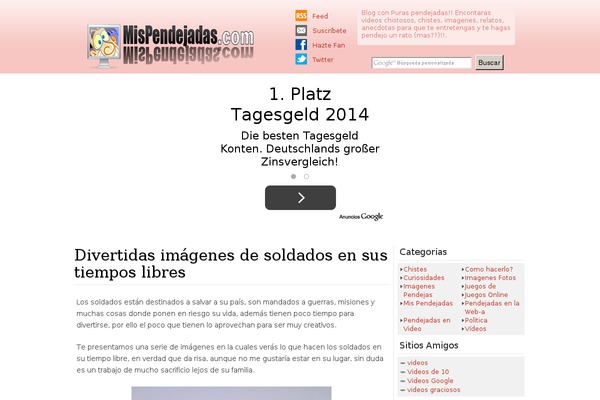 mispendejadas.com site used Pendejadasbeta