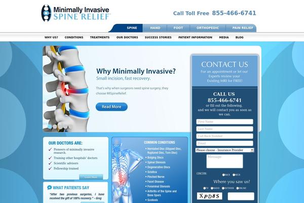 mispinerelief.com site used Toolbox2