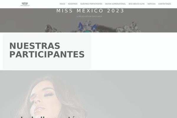 miss-mexico.com.mx site used Torola