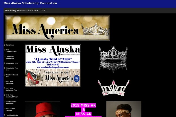 missalaskapageant.com site used Arcon