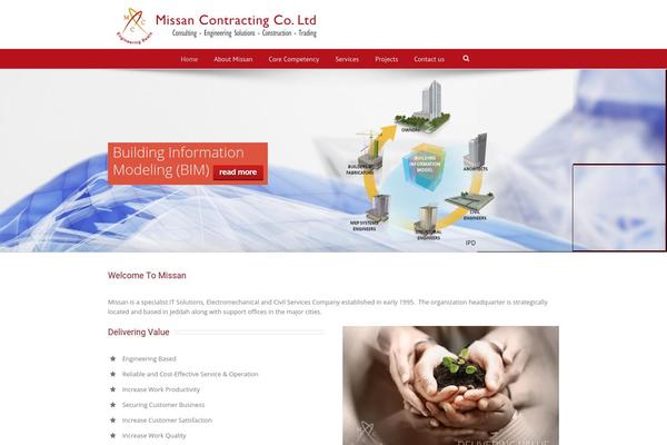 Avada theme site design template sample