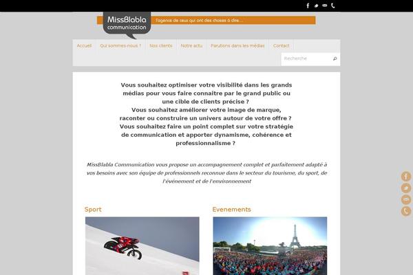 Tempera theme site design template sample