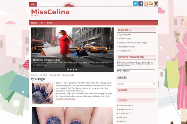 misscelina.com site used Shoppingtime