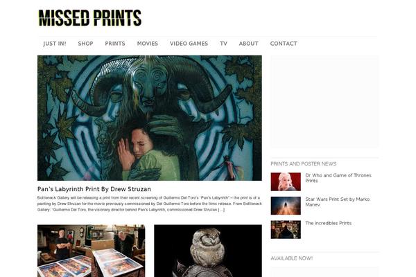 Magazine Pro theme site design template sample