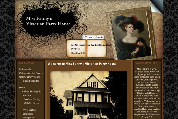 missfannys.com site used Victorian