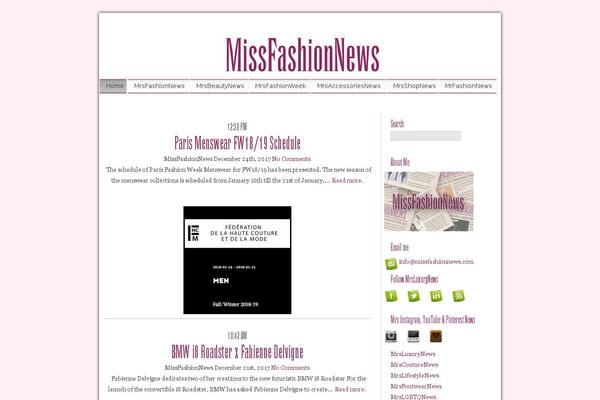 missfashionnews.com site used Missfashionnews