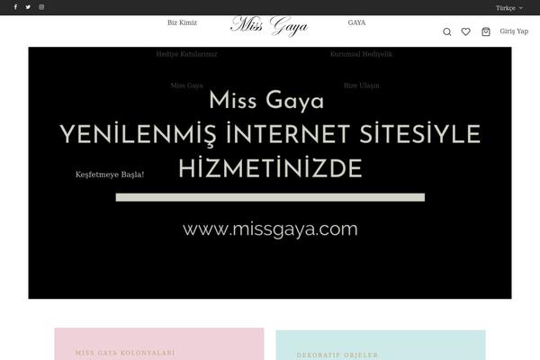 Goya-child theme site design template sample
