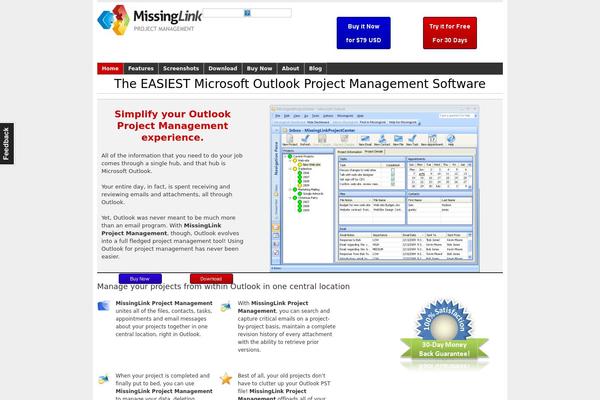 missinglinkprojectcenter.com site used Wpremix2