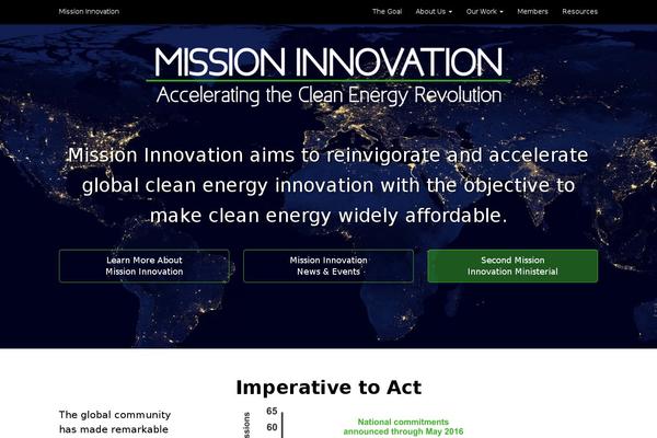 mission-innovation.net site used Mi