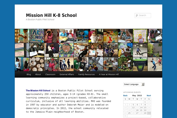 Site using Google Language Translator plugin
