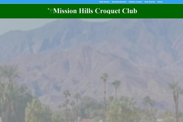 missionhillscroquet.com site used Divi-master