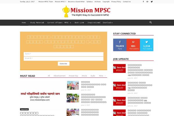 missionmpsc.com site used Missionmpsc_child