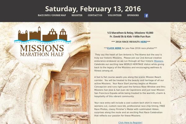 missionsmarathonhalf.com site used Missions-marathon-half