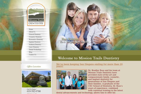 missiontrailsdentistry.com site used Missiontrailsdentistry