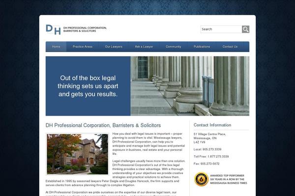 mississaugalawyer.com site used Mississaugalawyer