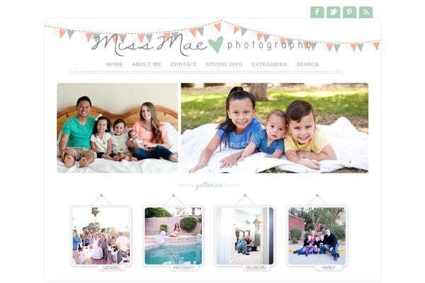 Prophoto4 theme site design template sample
