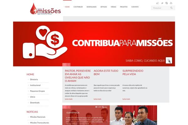 missoeside.com.br site used Combowp