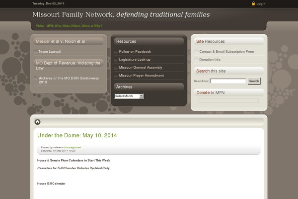 missourifamilynetwork.net site used ArimoLite