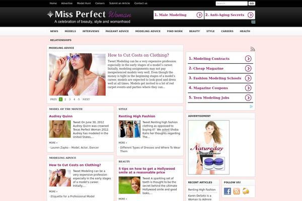 missperfectwoman.com site used Gadget_v1.0