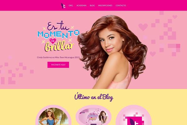 missteennicaragua.com site used Missteen