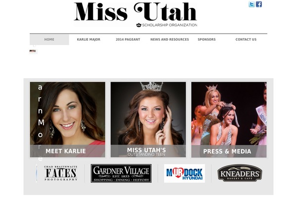 missutahpageant.org site used Rb-blog-one